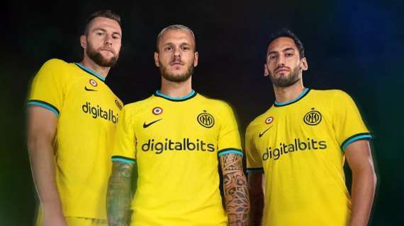 L'Inter annuncia: "Questa sera contro la Fiorentina debutta il Third Kit"