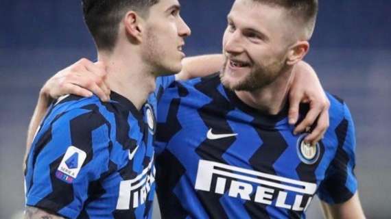 Inter-Atalanta 1-0, Bastoni esalta l'eroe inaspettato Skriniar: "Bomber"