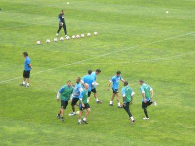 PHOTOGALLERY - L'Inter si allena al Flaminio