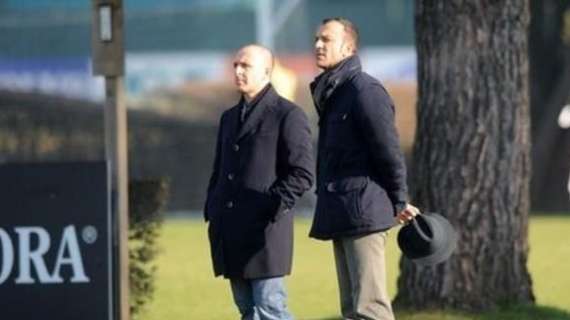 L'Inter si allena duramente, Branca e Ausilio vigilano