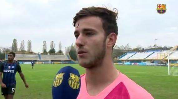 Youth League, Peque (Barcellona): "Con l'Inter abbiamo dominato la gara"