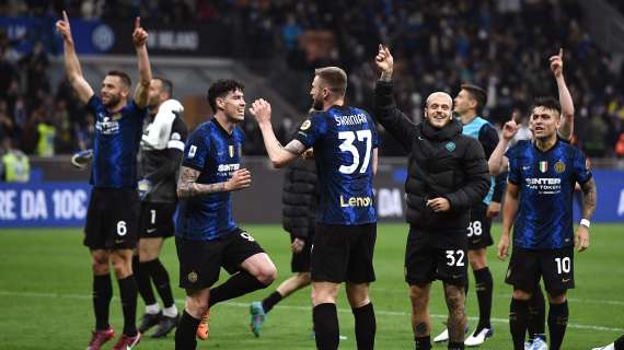 Bookies - Scudetto, Inter in pole davanti al Milan. Fuori il Napoli