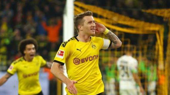 Borussia Dortmund ok, Reus stende il 'Gladbach: agganciati Bayern e Lipsia