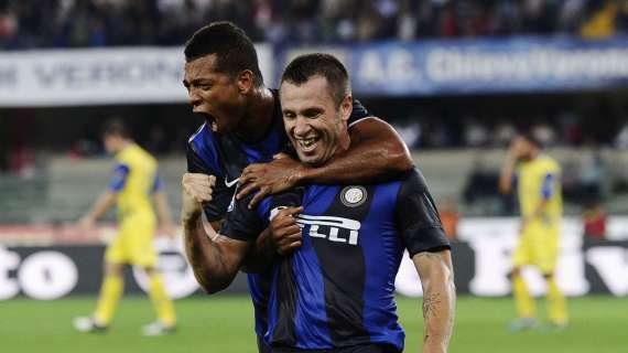 Chievo-Inter 0-2 - Pereira e Cassano, un'Inter solida sbanca il Bentegodi