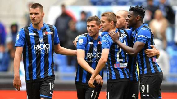SERIE A - Atalanta show, è a -1 dall'Inter. Frosinone in Serie B