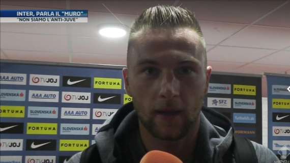 Skriniar: "L'anti-Juve? Non è una sfida tra noi e loro, siamo l'Inter"
