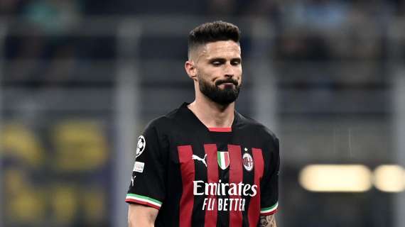 Manita Milan, Samp sconfitta 5-1: tripletta di Giroud. Pioli a -2 da Inzaghi