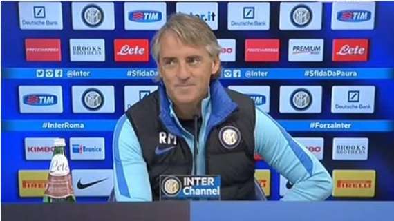 Napoli-Inter, domani alle 15 la conferenza di Mancini