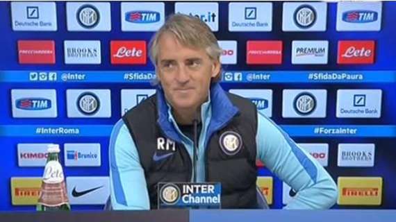 Inter-Genoa, domani la conferenza stampa di Mancini 