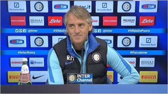 Verso Verona-Inter, Mancini in conferenza alle 11