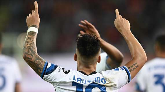 Cagliari-Inter, Lautaro assoluto protagonista. Podio completato dagli esterni