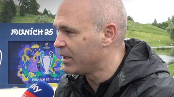Iniesta: "Inter e PSG due equipazos, Inzaghi e Luis Enrique fantastici. Sarà una bella finale di Champions"