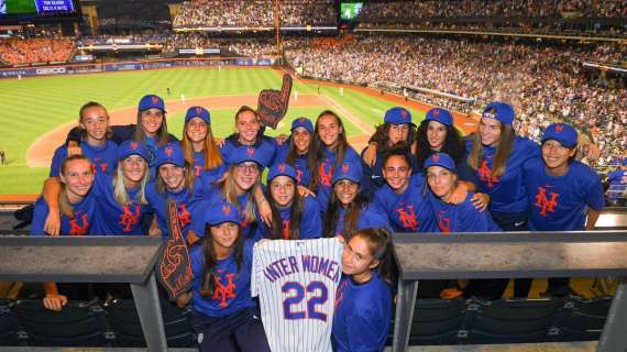 Inter Women, le nerazzurre negli States all'ultima partita dei New York Mets