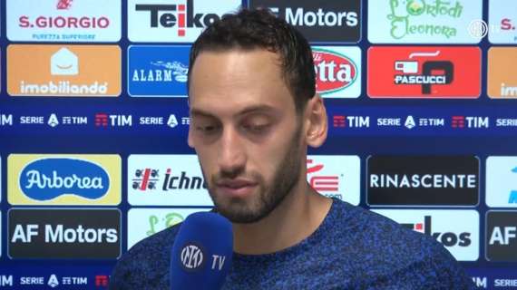 Calhanoglu a ITV: "È sempre difficile qui a Cagliari. I nuovi? C'è un giusto mix di esperienza e giovani"