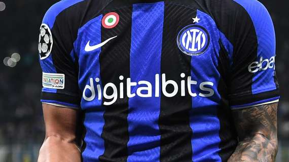 Sponsor di maglia, l'Inter 'conta' i danni: da DigitalBits mancati ricavi per 30 mln nel 2022/23