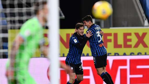 Coppa Italia, avanti l'Atalanta: la Dea resta in dieci, spreca un rigore ma batte la Lazio 3-2 e va in semifinale