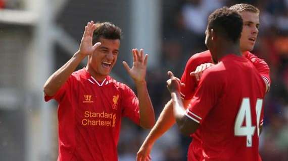 VIDEO - Coutinho, gol-lampo nel Merseyside Derby