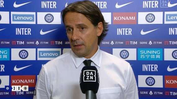 Inzaghi a DAZN: "Skriniar ama l'Inter e sono contento che rimanga qui con noi. Acerbi? Chiedete ai dirigenti"