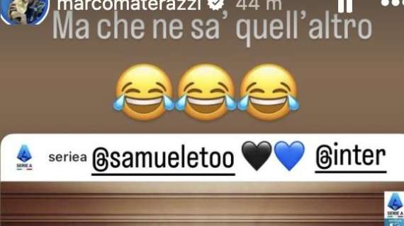 Il Triplete di Eto'o con l'Inter, arriva l'ennesima punzecchiatura di Materazzi a Ibrahimovic: "Ma che ne sa quell'altro"