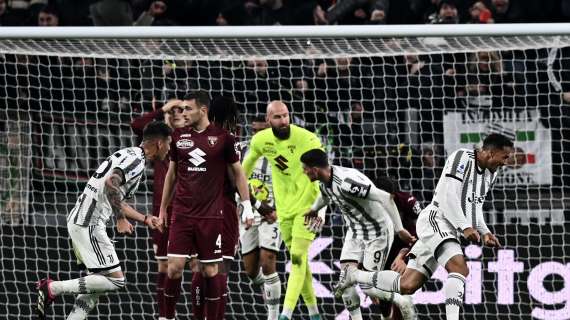 VIDEO - La Juventus batte i granata in rimonta: gol e highlights del derby di Torino