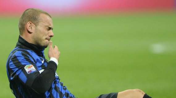 Sneijder ko, il ct: "Dolore al polpaccio, domani..."