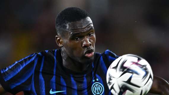 Tutta la gioia di Yoan Bonny, match winner del Louis II: "Interisti, sempre bello fare gol"