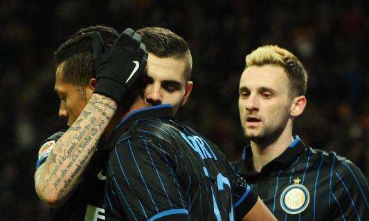 GdS - Guarin e Icardi non salutano la Curva Nord