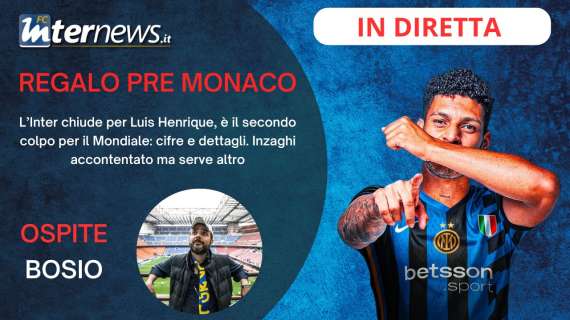 Rivivi la diretta! La SETTIMANA dei SOGNI! REGALO per INZAGHI prima di PSG-INTER: fatta per LUIS HENRIQUE. I DETTAGLI