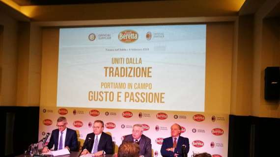 Inter e Milan, accordo con Fratelli Beretta. Il presidente: "Averle insieme è una cosa intelligente"