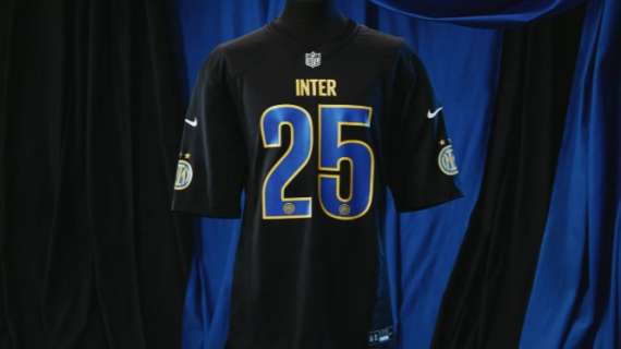 Inter negli Stati Uniti, una maglia speciale targata Fanatics: "Fusione tra il calcio e il football americano"