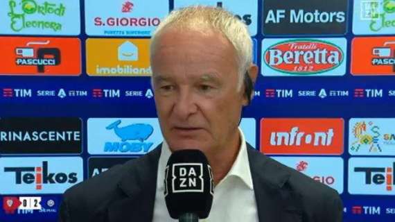 Cagliari, Ranieri a DAZN: "Conoscevamo i movimenti dell'Inter ma non riuscivamo a fermarli"