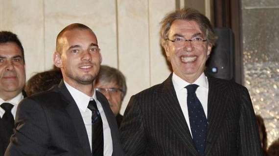 Bomba GdS: "Inter, Sneijder vuole spalmare!". Ma Moratti: "Ora è tardi"