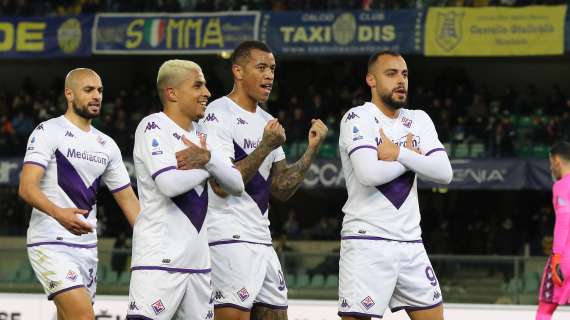 Fiorentina a valanga sull'Hellas Verona: in gol Barak, Cabral e Biraghi, finisce 3-0 al Bentegodi