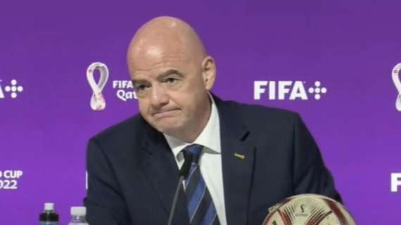 Infantino: "Il Mondiale un Qatar un vero successo. Per il 2026 meglio 12 gironi da 4"