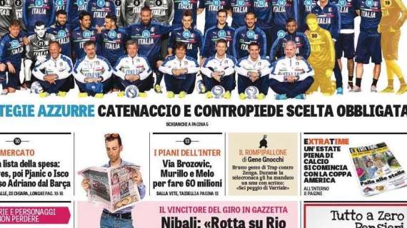 Prime pagine - Inter, tre cessioni per fare 60 milioni. E Suning vuole tutto