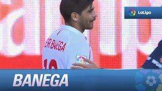 VIDEO - Banega vede rosso: brutto fallo ed espulsione contro il Villarreal