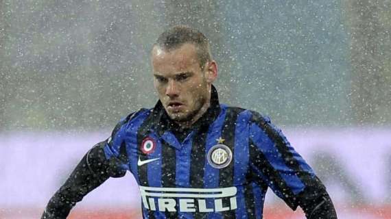 Da valutare le condizioni di Wesley Sneijder