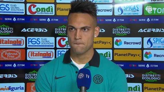 Lautaro a ITV: "Si parla tanto e non mi piace, ho sempre dato il massimo per l'Inter"