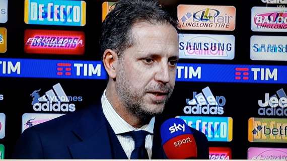 Paratici: "Juve-Inter sempre bella da vivere. Se giochiamo come sappiamo i punti arriveranno"