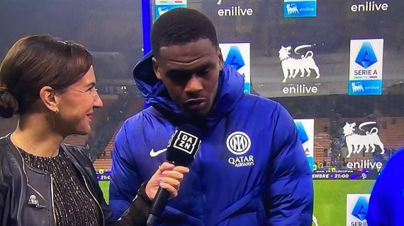 L'MVP Bonny a DAZN: "Ringrazio Chivu, per me conta averlo come allenatore. Barella regista? Sempre da 10"