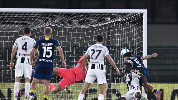 Non basta il gol di Conceicao, la Juve viene raggiunta dal Verona: finisce in parità al Bentegodi