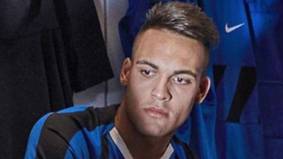 Lautaro: "Felice di aver presentato la nuova camiseta dell'Inter"