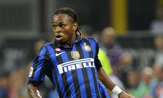 L'Inter è a Bergamo. Joel Obi scalda i motori