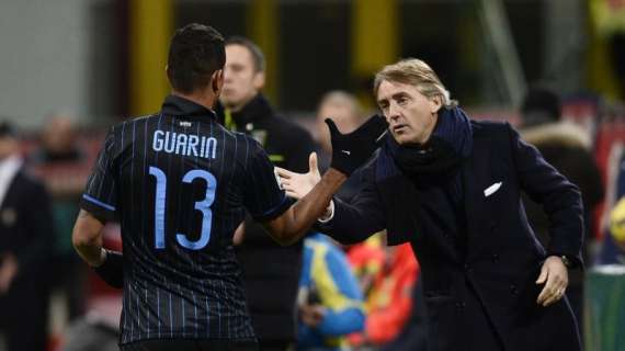 Guarin al 45': "Un gol importante. Mancini..."