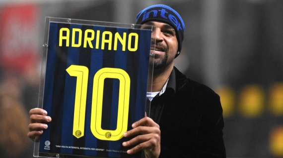 Adriano compie 40 anni, l'Imperatore ringrazia l'Inter: "Omaggio bellissimo"