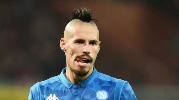 Napoli, Hamsik punta l'Inter e dimentica la Spal: "Partita difficile, Meret ci ha salvati due volte"