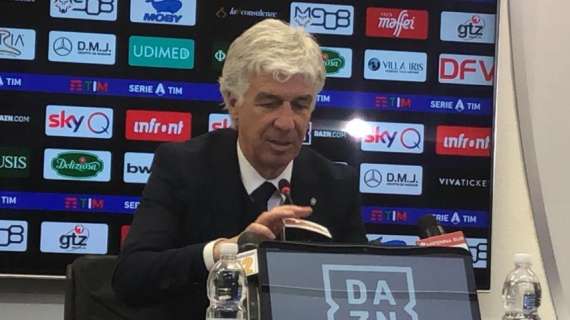 Atalanta, Gasperini: "Napoli? Ad agosto pensavo potesse lottare con Inter e Lazio per lo scudetto"