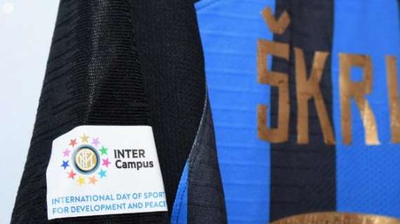 FOTO - Inter-Atalanta, confermata la maglia mashup. E c'è anche lo stemma di Inter Campus