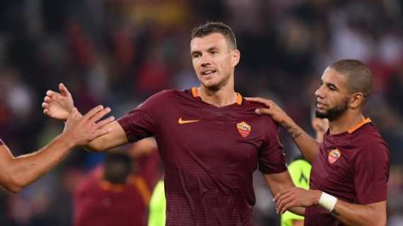 Dzeko: "Con l'Inter ho giocato meglio ma oggi due gol"