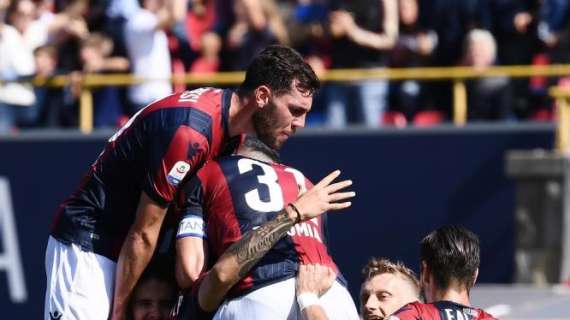 Bologna, tre punti d'oro in rimonta: Udinese battuta 2-1